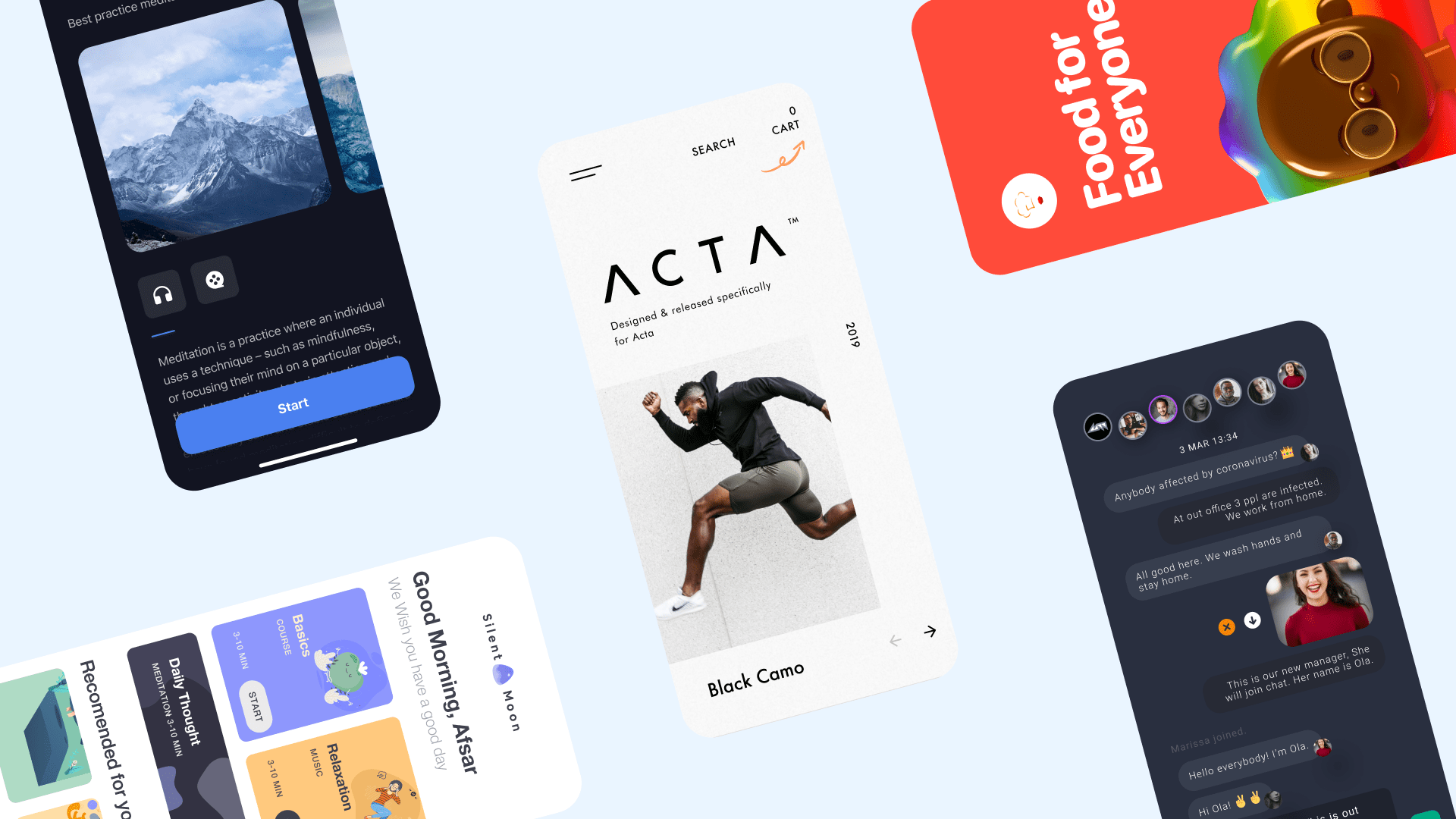 2022년 TOP 10 모바일 앱 UI 디자인 아이디어 | AppMaster