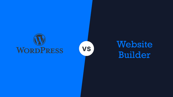 Pembuat Situs Web vs WordPress